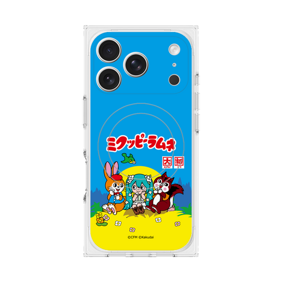 Premium Square Case with MagSafe［ Hatsune Miku × Kuppy Ramune - Package ］
