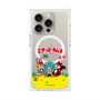 Premium Square Case with MagSafe［ Hatsune Miku × Kuppy Ramune - Package - Clear ］