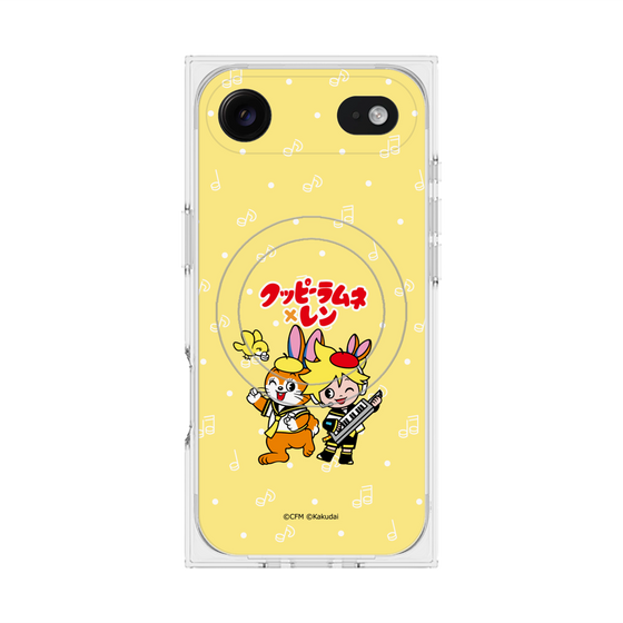Premium Square Case with MagSafe［ Hatsune Miku × Kuppy Ramune - Kagamine Len × Kuppy - Chibi Illustration ］