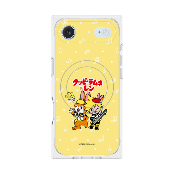 Premium Square Case with MagSafe［ Hatsune Miku × Kuppy Ramune - Kagamine Len × Kuppy - Chibi Illustration ］