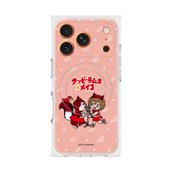 Premium Square Case with MagSafe［ Hatsune Miku × Kuppy Ramune - MEIKO × Ram - Chibi Illustration ］