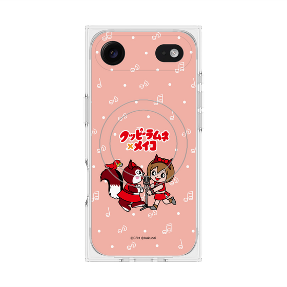 Premium Square Case with MagSafe［ Hatsune Miku × Kuppy Ramune - MEIKO × Ram - Chibi Illustration ］