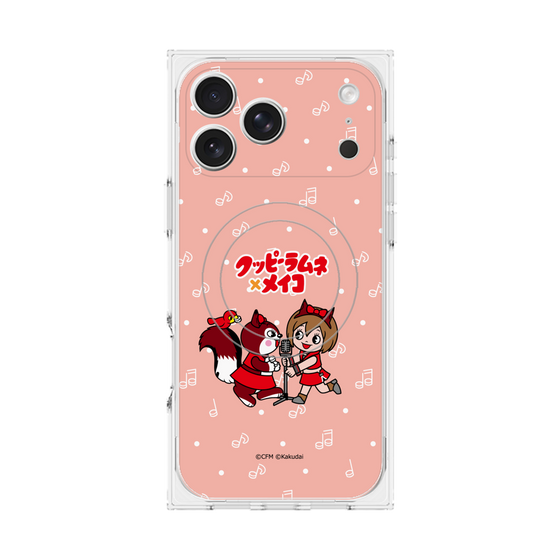 Premium Square Case with MagSafe［ Hatsune Miku × Kuppy Ramune - MEIKO × Ram - Chibi Illustration ］