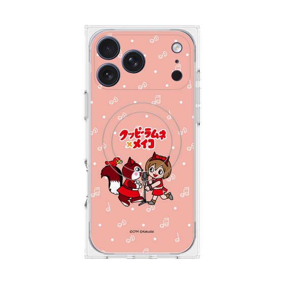 Premium Square Case with MagSafe［ Hatsune Miku × Kuppy Ramune - MEIKO × Ram - Chibi Illustration ］