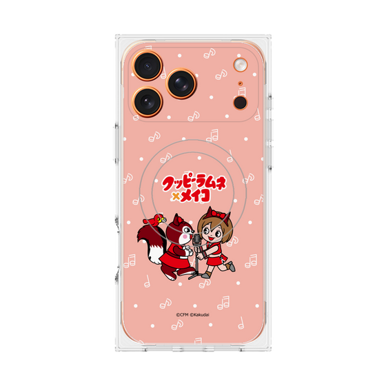 Premium Square Case with MagSafe［ Hatsune Miku × Kuppy Ramune - MEIKO × Ram - Chibi Illustration ］