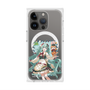 Premium Square Case with MagSafe［ Hatsune Miku × Kuppy Ramune - Hatsune Miku × Kuppy - Full-body Illustration 1 ］
