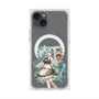 Premium Square Case with MagSafe［ Hatsune Miku × Kuppy Ramune - Hatsune Miku × Kuppy - Full-body Illustration 1 ］