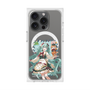 Premium Square Case with MagSafe［ Hatsune Miku × Kuppy Ramune - Hatsune Miku × Kuppy - Full-body Illustration 1 ］