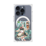 Premium Square Case with MagSafe［ Hatsune Miku × Kuppy Ramune - Hatsune Miku × Kuppy - Full-body Illustration 1 ］