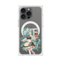 Premium Square Case with MagSafe［ Hatsune Miku × Kuppy Ramune - Hatsune Miku × Kuppy - Full-body Illustration 1 ］