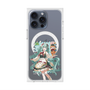 Premium Square Case with MagSafe［ Hatsune Miku × Kuppy Ramune - Hatsune Miku × Kuppy - Full-body Illustration 1 ］