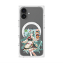 Premium Square Case with MagSafe［ Hatsune Miku × Kuppy Ramune - Hatsune Miku × Kuppy - Full-body Illustration 1 ］