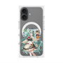 Premium Square Case with MagSafe［ Hatsune Miku × Kuppy Ramune - Hatsune Miku × Kuppy - Full-body Illustration 1 ］