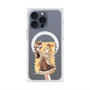 Premium Square Case with MagSafe［ Hatsune Miku × Kuppy Ramune - Kagamine Rin × Ram - Full-body Illustration 1 ］