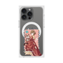 Premium Square Case with MagSafe［ Hatsune Miku × Kuppy Ramune - MEIKO × Ram - Full-body Illustration 1 ］