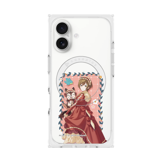 Premium Square Case with MagSafe［ Hatsune Miku × Kuppy Ramune - MEIKO × Ram - Full-body Illustration 1 ］