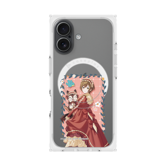 Premium Square Case with MagSafe［ Hatsune Miku × Kuppy Ramune - MEIKO × Ram - Full-body Illustration 1 ］