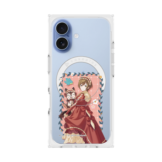 Premium Square Case with MagSafe［ Hatsune Miku × Kuppy Ramune - MEIKO × Ram - Full-body Illustration 1 ］