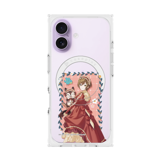 Premium Square Case with MagSafe［ Hatsune Miku × Kuppy Ramune - MEIKO × Ram - Full-body Illustration 1 ］