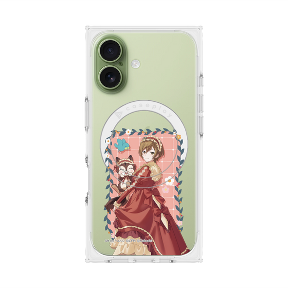 Premium Square Case with MagSafe［ Hatsune Miku × Kuppy Ramune - MEIKO × Ram - Full-body Illustration 1 ］