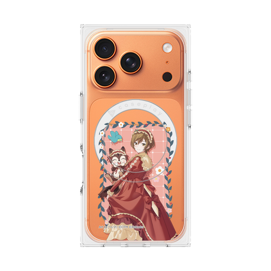 Premium Square Case with MagSafe［ Hatsune Miku × Kuppy Ramune - MEIKO × Ram - Full-body Illustration 1 ］