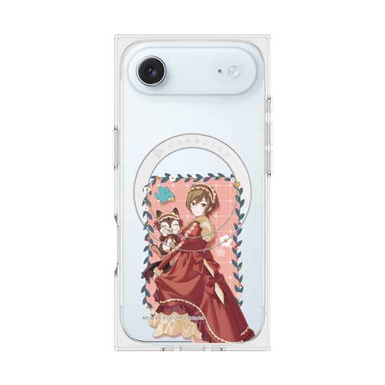 Premium Square Case with MagSafe［ Hatsune Miku × Kuppy Ramune - MEIKO × Ram - Full-body Illustration 1 ］