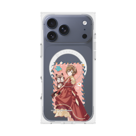 Premium Square Case with MagSafe［ Hatsune Miku × Kuppy Ramune - MEIKO × Ram - Full-body Illustration 1 ］