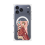 Premium Square Case with MagSafe［ Hatsune Miku × Kuppy Ramune - MEIKO × Ram - Full-body Illustration 1 ］