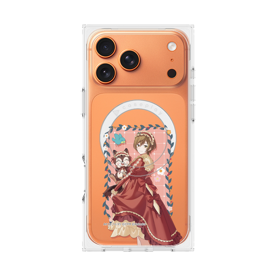Premium Square Case with MagSafe［ Hatsune Miku × Kuppy Ramune - MEIKO × Ram - Full-body Illustration 1 ］