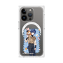 Premium Square Case with MagSafe［ Hatsune Miku × Kuppy Ramune - KAITO × Kuppy - Full-body Illustration 1 ］