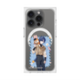 Premium Square Case with MagSafe［ Hatsune Miku × Kuppy Ramune - KAITO × Kuppy - Full-body Illustration 1 ］