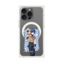 Premium Square Case with MagSafe［ Hatsune Miku × Kuppy Ramune - KAITO × Kuppy - Full-body Illustration 1 ］
