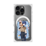 Premium Square Case with MagSafe［ Hatsune Miku × Kuppy Ramune - KAITO × Kuppy - Full-body Illustration 1 ］