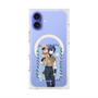 Premium Square Case with MagSafe［ Hatsune Miku × Kuppy Ramune - KAITO × Kuppy - Full-body Illustration 1 ］