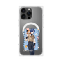 Premium Square Case with MagSafe［ Hatsune Miku × Kuppy Ramune - KAITO × Kuppy - Full-body Illustration 1 ］
