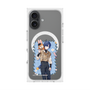 Premium Square Case with MagSafe［ Hatsune Miku × Kuppy Ramune - KAITO × Kuppy - Full-body Illustration 1 ］