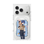 Premium Square Case with MagSafe［ Hatsune Miku × Kuppy Ramune - KAITO × Kuppy - Full-body Illustration 1 ］