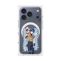 Premium Square Case with MagSafe［ Hatsune Miku × Kuppy Ramune - KAITO × Kuppy - Full-body Illustration 1 ］