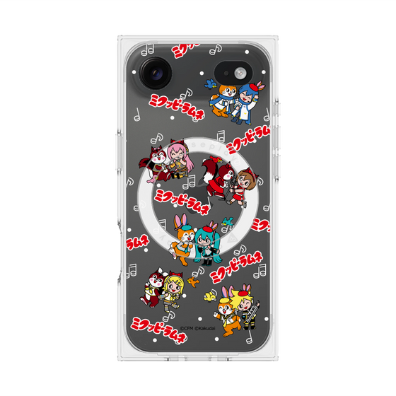 Premium Square Case with MagSafe［ Hatsune Miku × Kuppy Ramune - Overall Pattern ］
