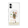Premium Square Case with MagSafe［ Hatsune Miku × Kuppy Ramune - Kagamine Len × Kuppy - Full-body Illustration 2 ］