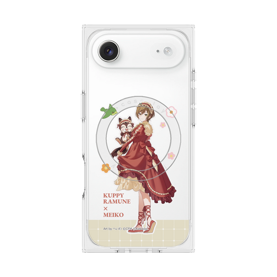 Premium Square Case with MagSafe［ Hatsune Miku × Kuppy Ramune - MEIKO × Ram - Full-body Illustration 2 ］