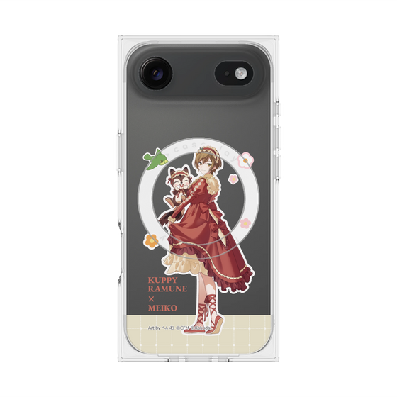 Premium Square Case with MagSafe［ Hatsune Miku × Kuppy Ramune - MEIKO × Ram - Full-body Illustration 2 ］