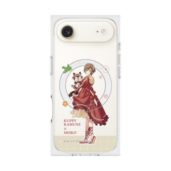 Premium Square Case with MagSafe［ Hatsune Miku × Kuppy Ramune - MEIKO × Ram - Full-body Illustration 2 ］