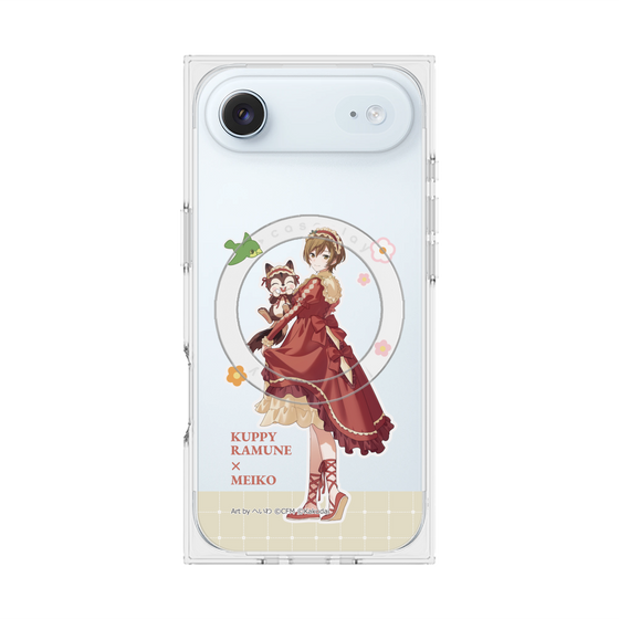 Premium Square Case with MagSafe［ Hatsune Miku × Kuppy Ramune - MEIKO × Ram - Full-body Illustration 2 ］