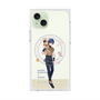 Premium Square Case with MagSafe［ Hatsune Miku × Kuppy Ramune - KAITO × Kuppy - Full-body Illustration 2 ］