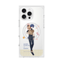 Premium Square Case with MagSafe［ Hatsune Miku × Kuppy Ramune - KAITO × Kuppy - Full-body Illustration 2 ］