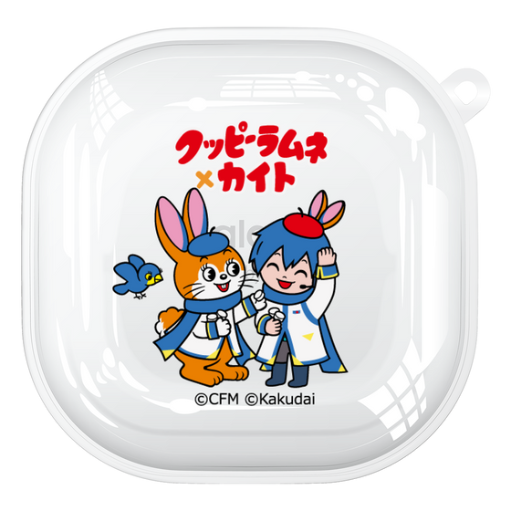 Galaxy Buds2 Pro Case［ Hatsune Miku × Kuppy Ramune – KAITO × Kuppy – Chibi Illustration ］
