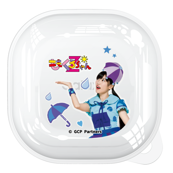 Galaxy Buds2 Case［ Momokuro-chan Z - Rainy Reni-chan - All-over Pattern ］