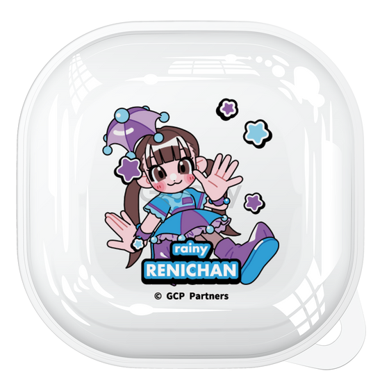 Galaxy Buds2 Case［ Momokuro-chan Z - Rainy Reni-chan - Mini Character ］