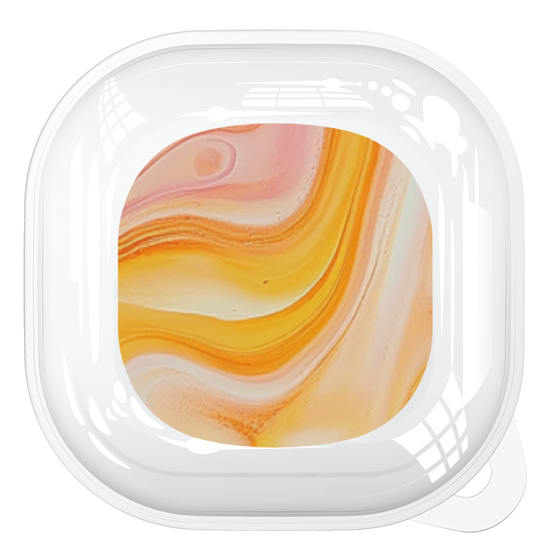 Galaxy Buds2 Case［ Color Rain - Original - Tangerine Mist ］